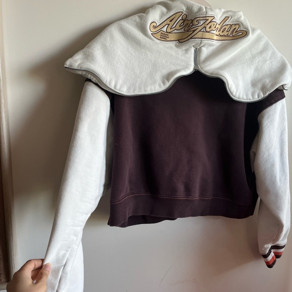 Jordan x Maison Chateau Rouge Women's Fleece Top - Picture 3 of 11